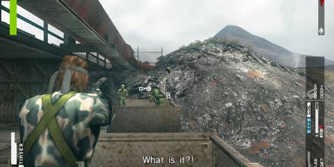 Shooting guards in Metal Gear Solid Peace Walker