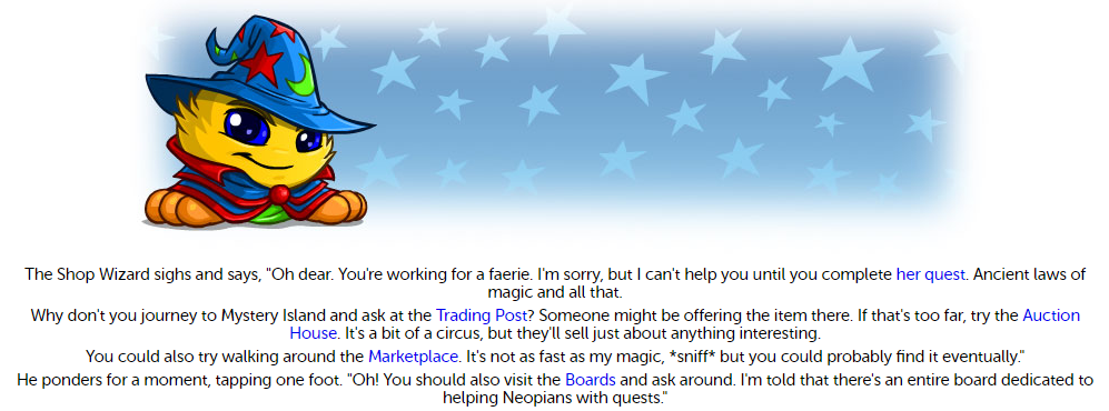 The Neopets Shop Wizard Explained