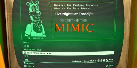 Should you give Data Diver to Dispatcher in FNAF Secret of the Mimic