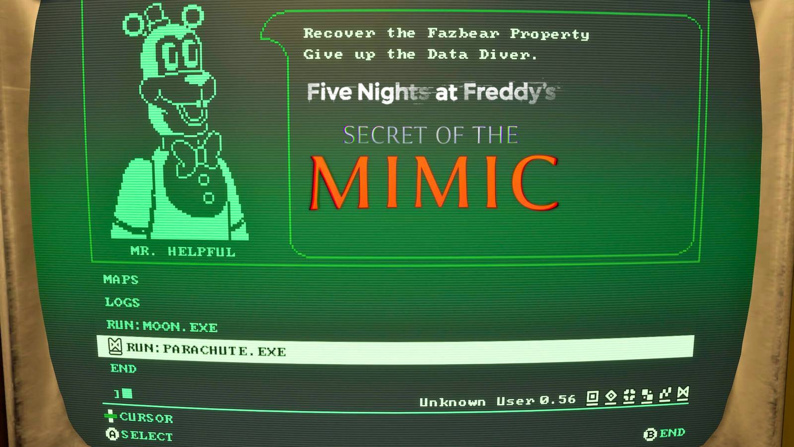 Should you give Data Diver to Dispatcher in FNAF Secret of the Mimic