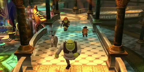 Shrek and his squad in Shrek Forever After