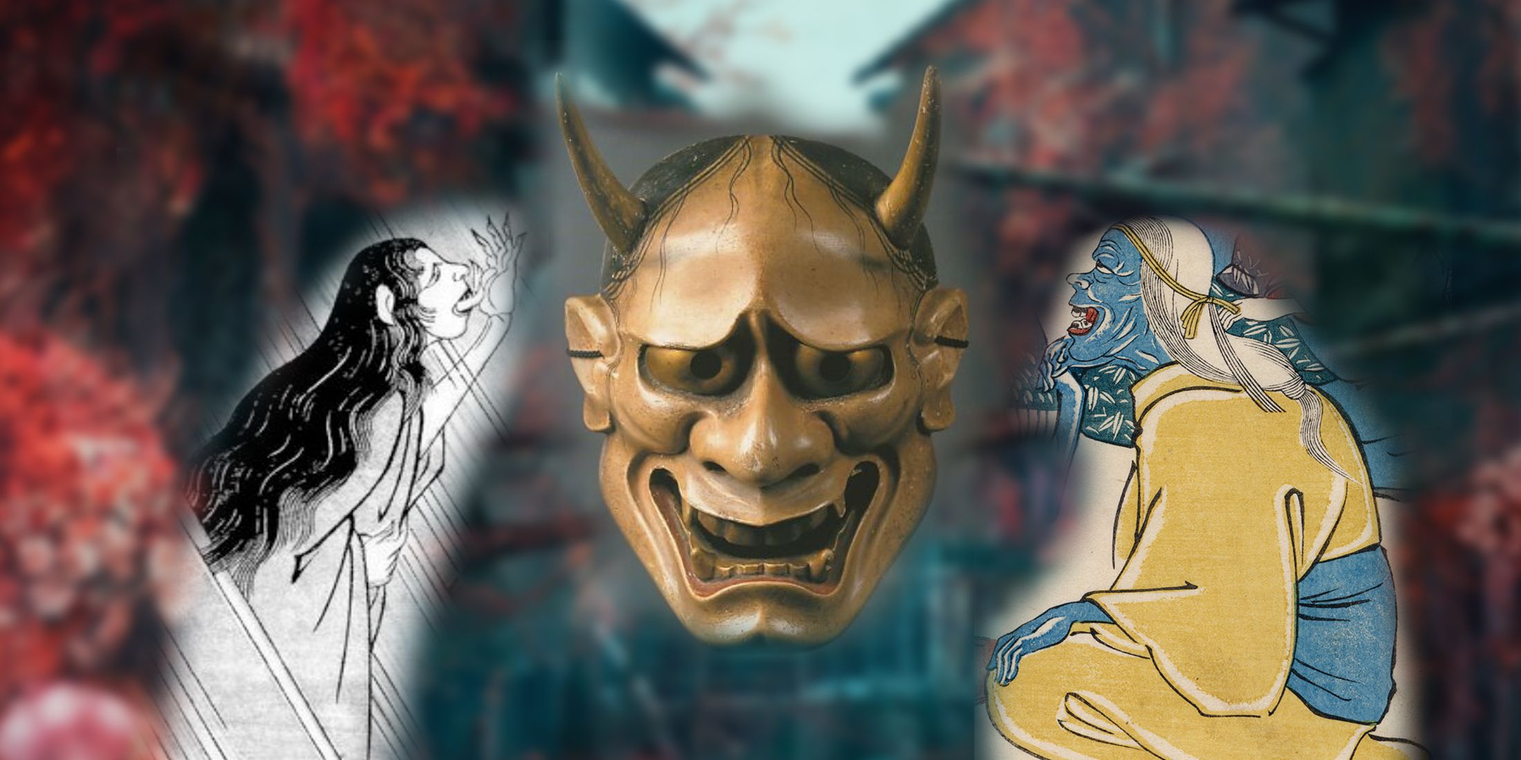 silent hill f japanese creature inspiration ameonna hannya Datsueba