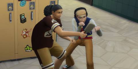 The Sims 4 High school years urban legend prank