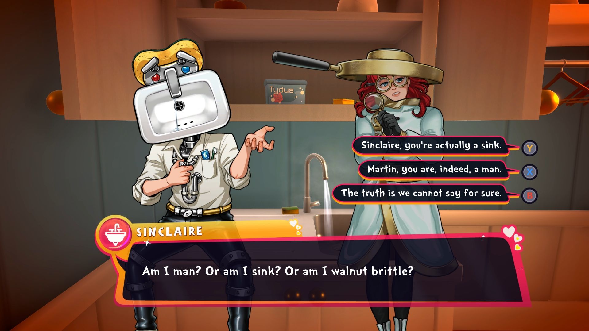 Sinclairire मानिस ड्रिंक मगी Maggie को मिति