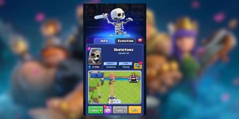 skeletons clash royale