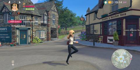 Skipping in town in The Good Life