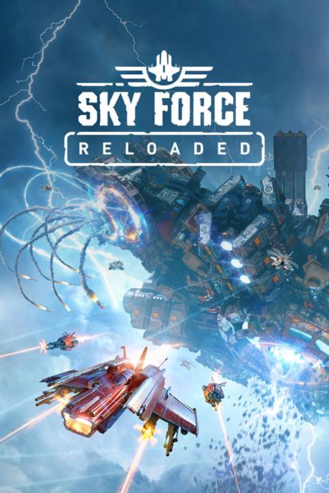 Sky Force Reloaded video game cover art tag