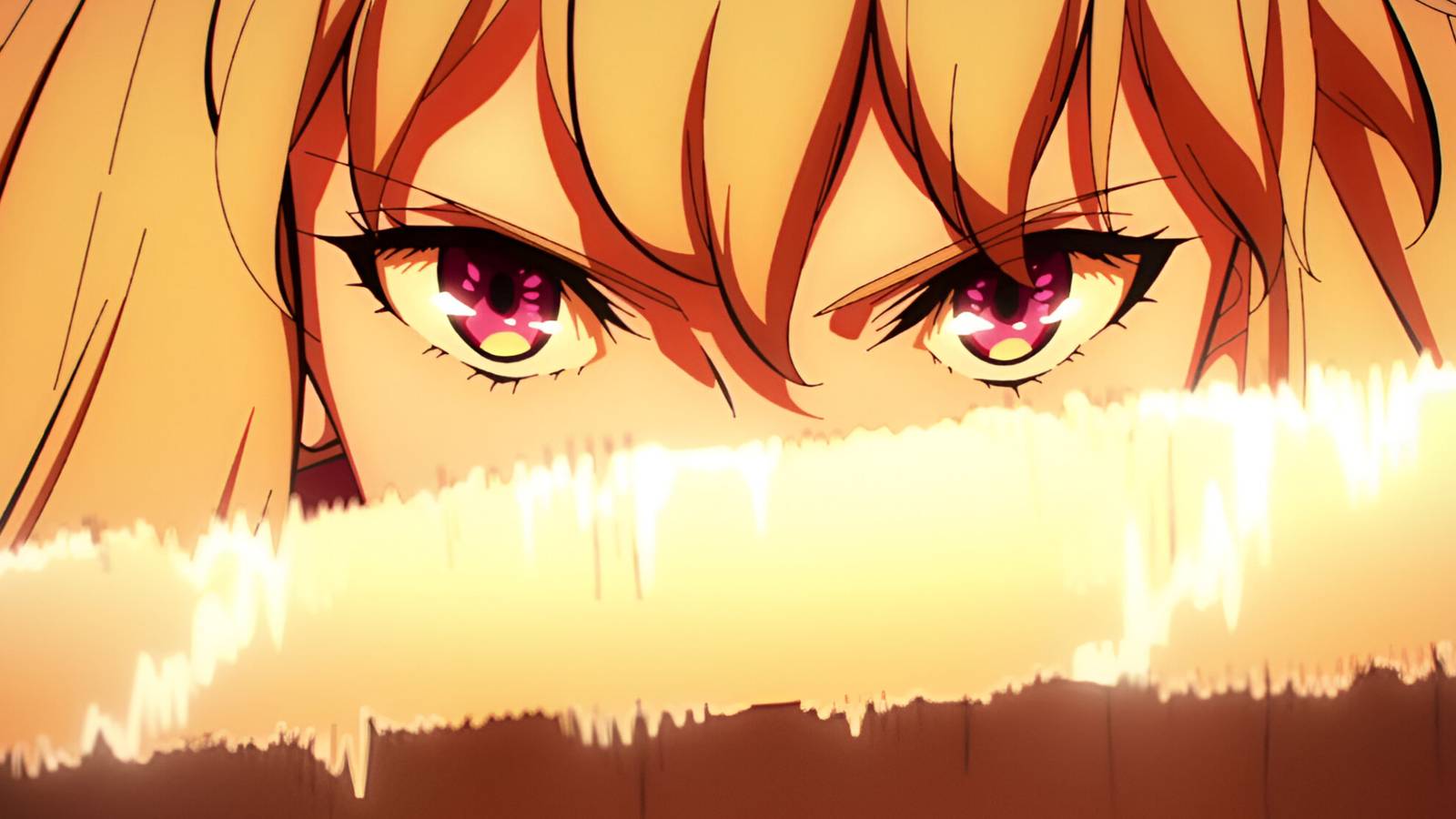 solo leveling cha hae-in intense eyes