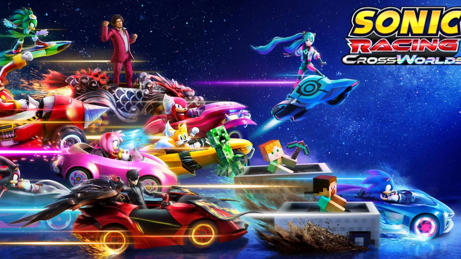 Sonic Racing: CrossWorlds Shows SpongeBob Crossover Content