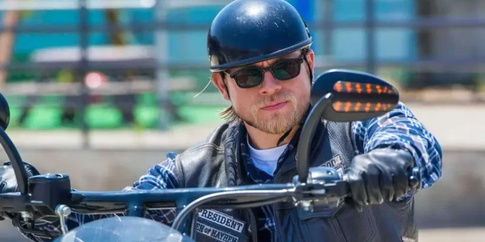 Charlie Hunnam as Jax Teller on Sons Of Anarchy