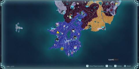 South of Feybreak Island