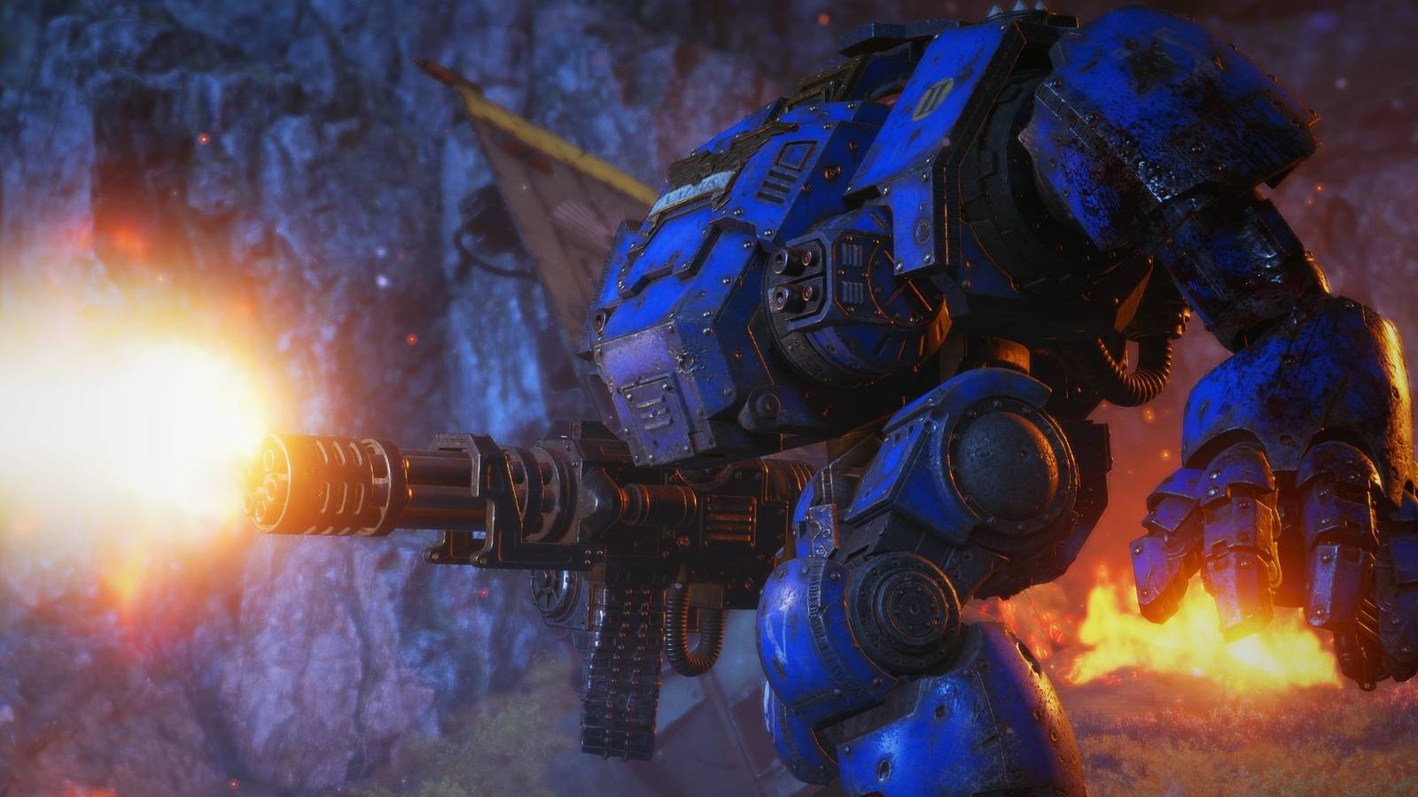space marine 2 leak dreadnought assault mode