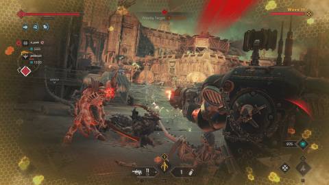 space marine 2 tyranid warrior gun strike