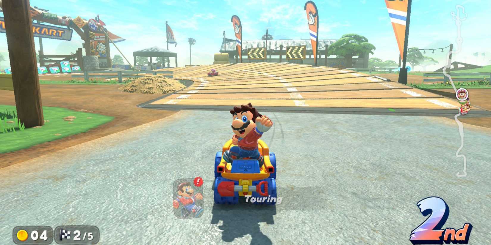 Special Cup Mario Kart World touring Mario