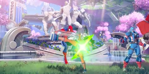 Spider-Man vs Ms. Marvel in Marvel Tokon Fighting Souls