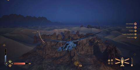 Spotting Land Mass in the Deep Desert Dune Awakening