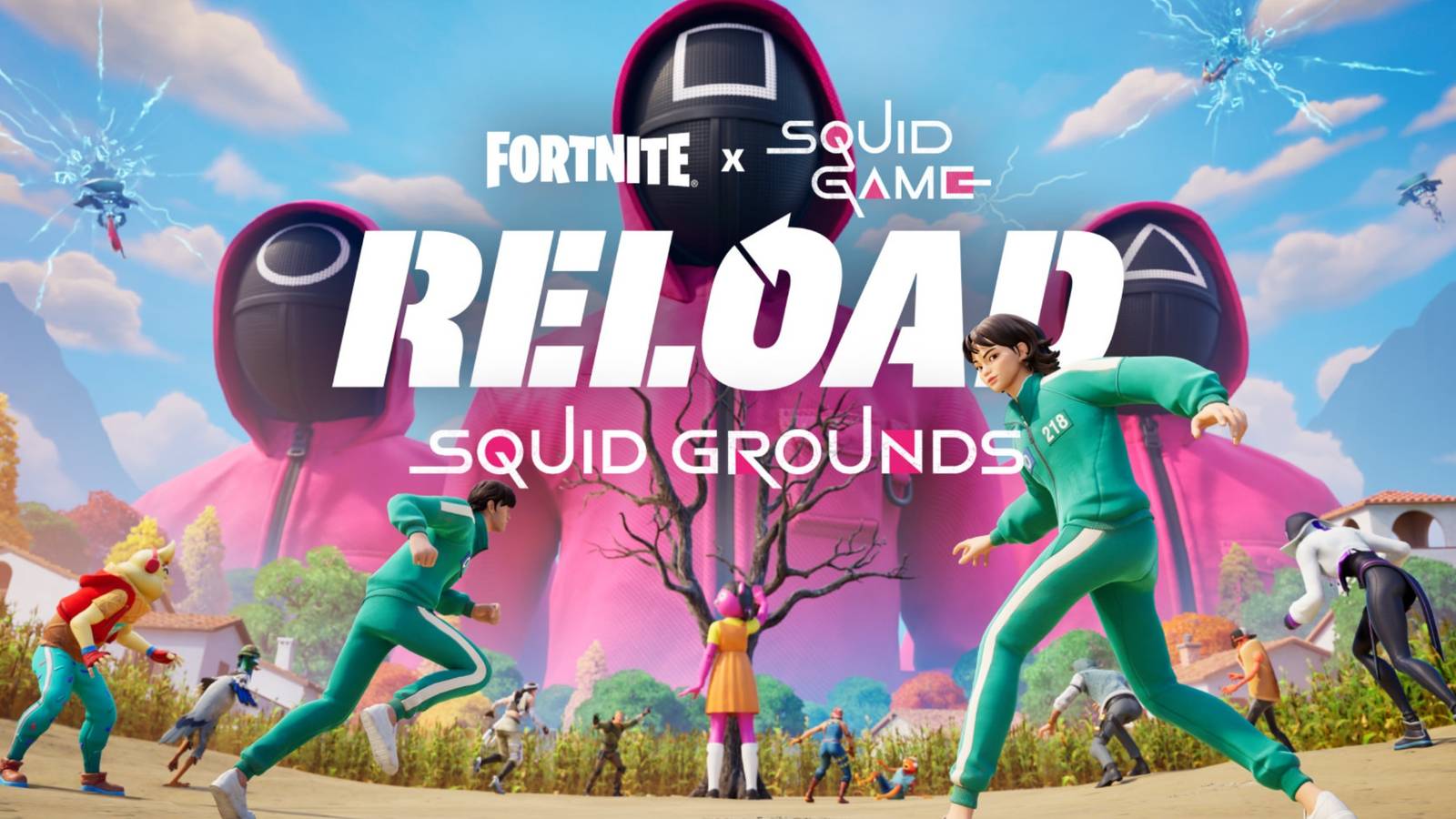 squid game reload fortnite