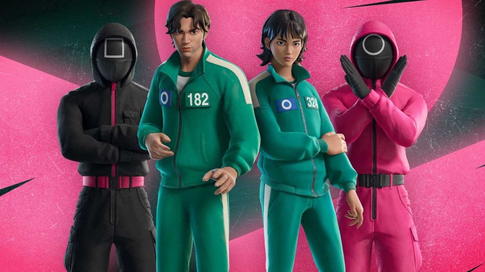 Squid Game Skins Fortnite