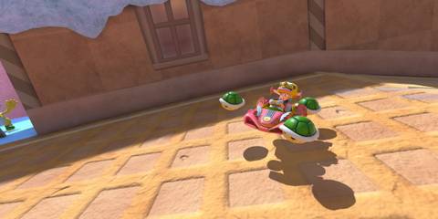Star Cup Mario Kart World Peach with shells