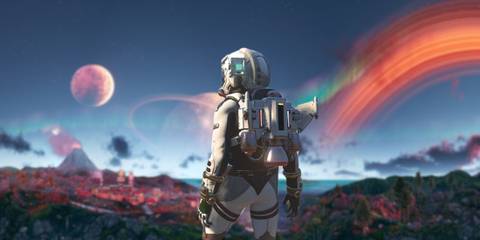 Space Feature Starfield