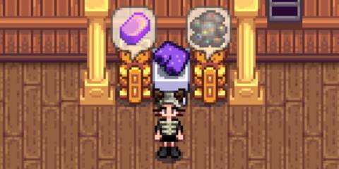 stardew-valley-purple-shorts-fish-tank-decoration