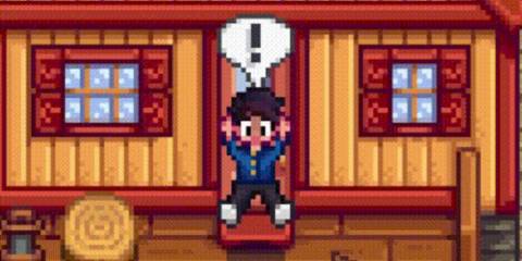 stardew valley player gets funny jumpscare while fishing