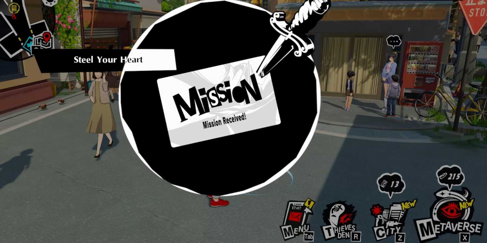 Steel Your Heart Quest Started Persona 5 Phantom X