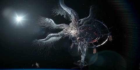 Stellar Blade overpowered builds featured image alpha naytiba and eve in space