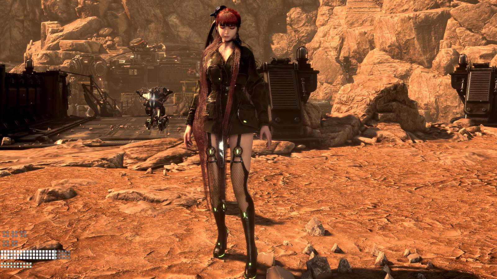 Stellar Blade - EVE wearing the Sky Ace outfit 