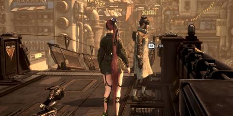 Stellar Blade - speak to Beatrice 