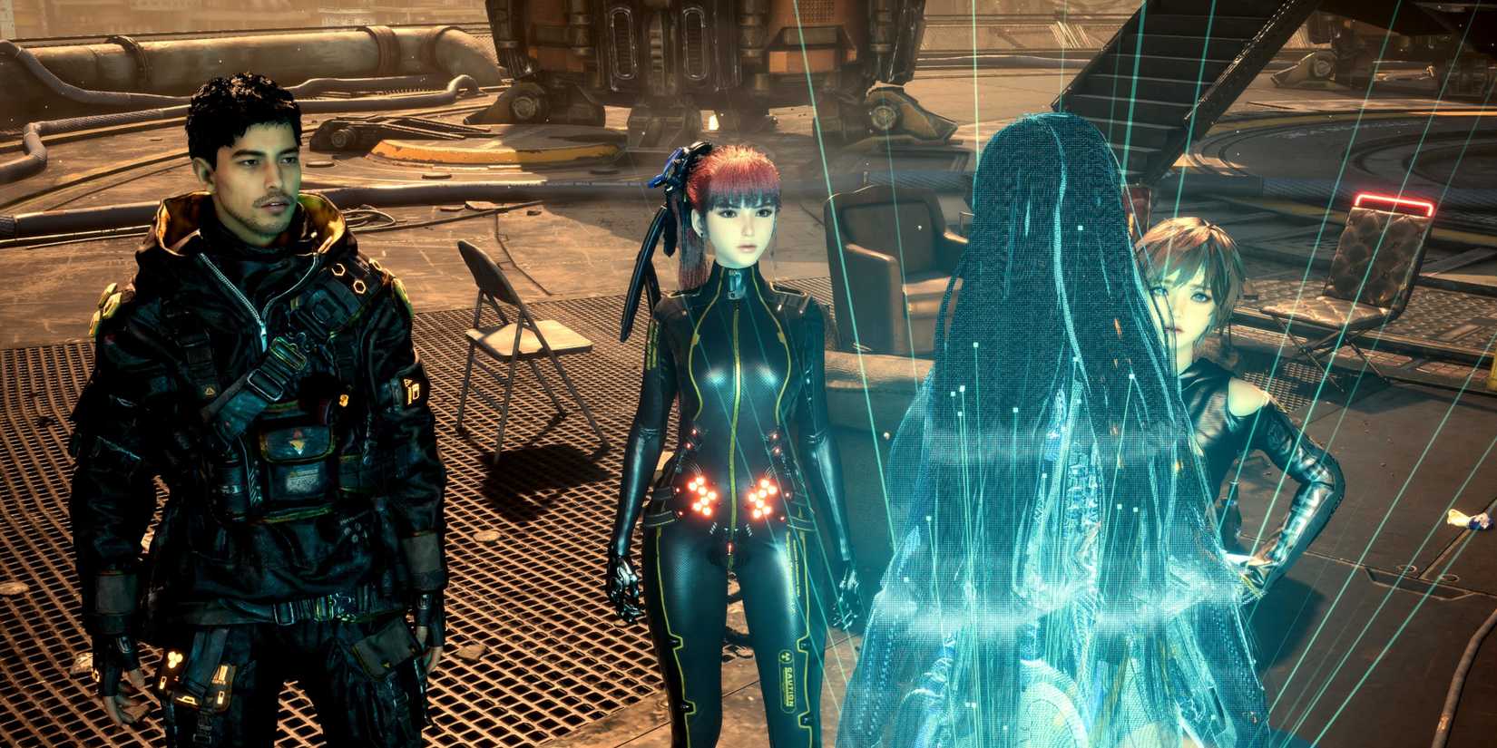 Stellar Blade - the story sequence before entering the Great Desert