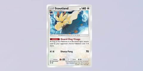 Stoutland Extradimensional Crisis Expansion Pokemon TCG Pocket
