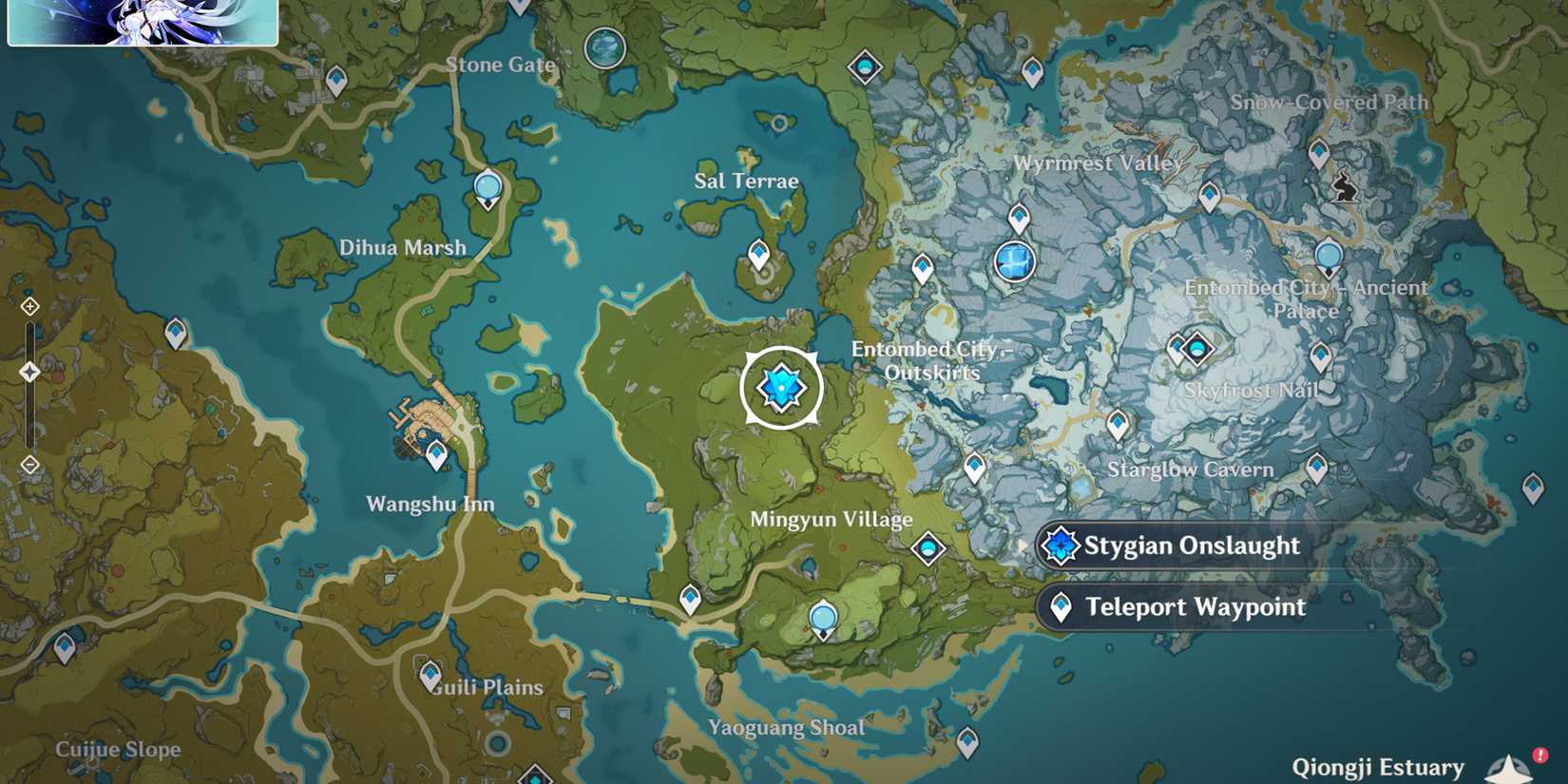 Stygian Onslaught Location In Genshin Impact