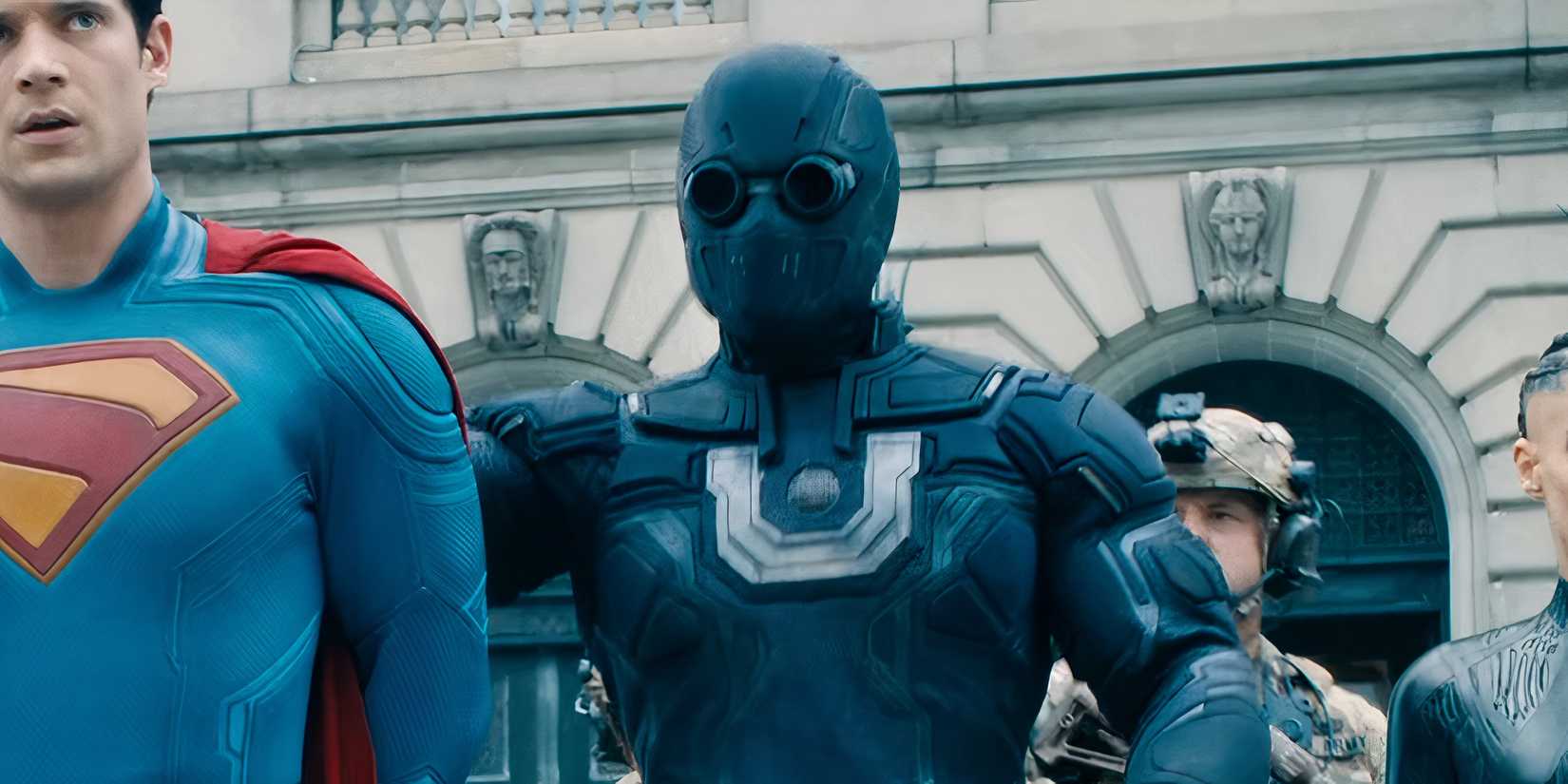 Ultraman detaining Superman in Superman