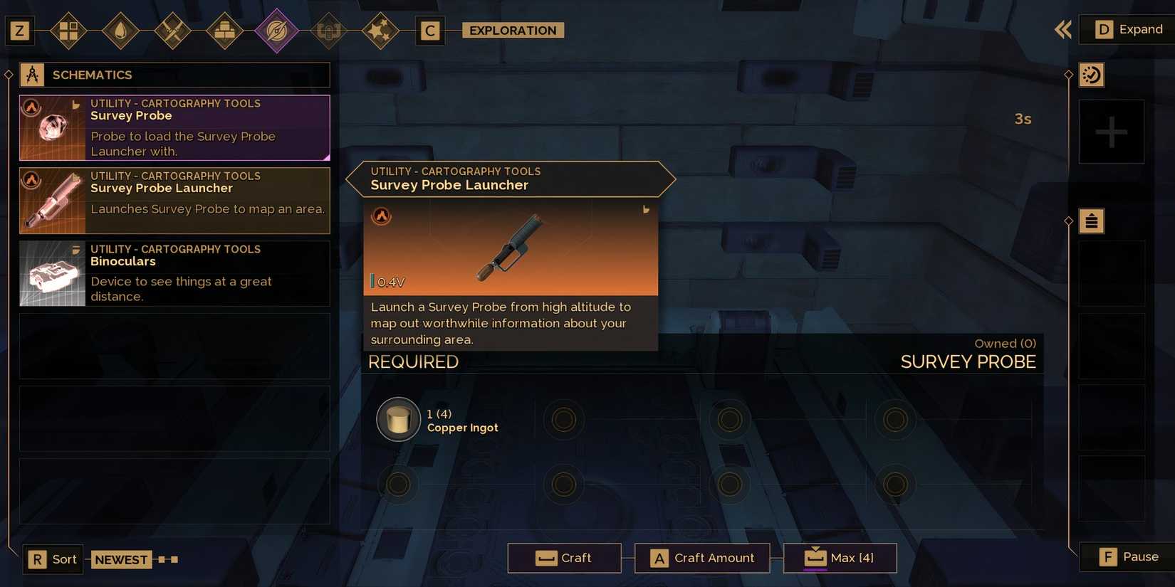 survey probe launcher dune awakening