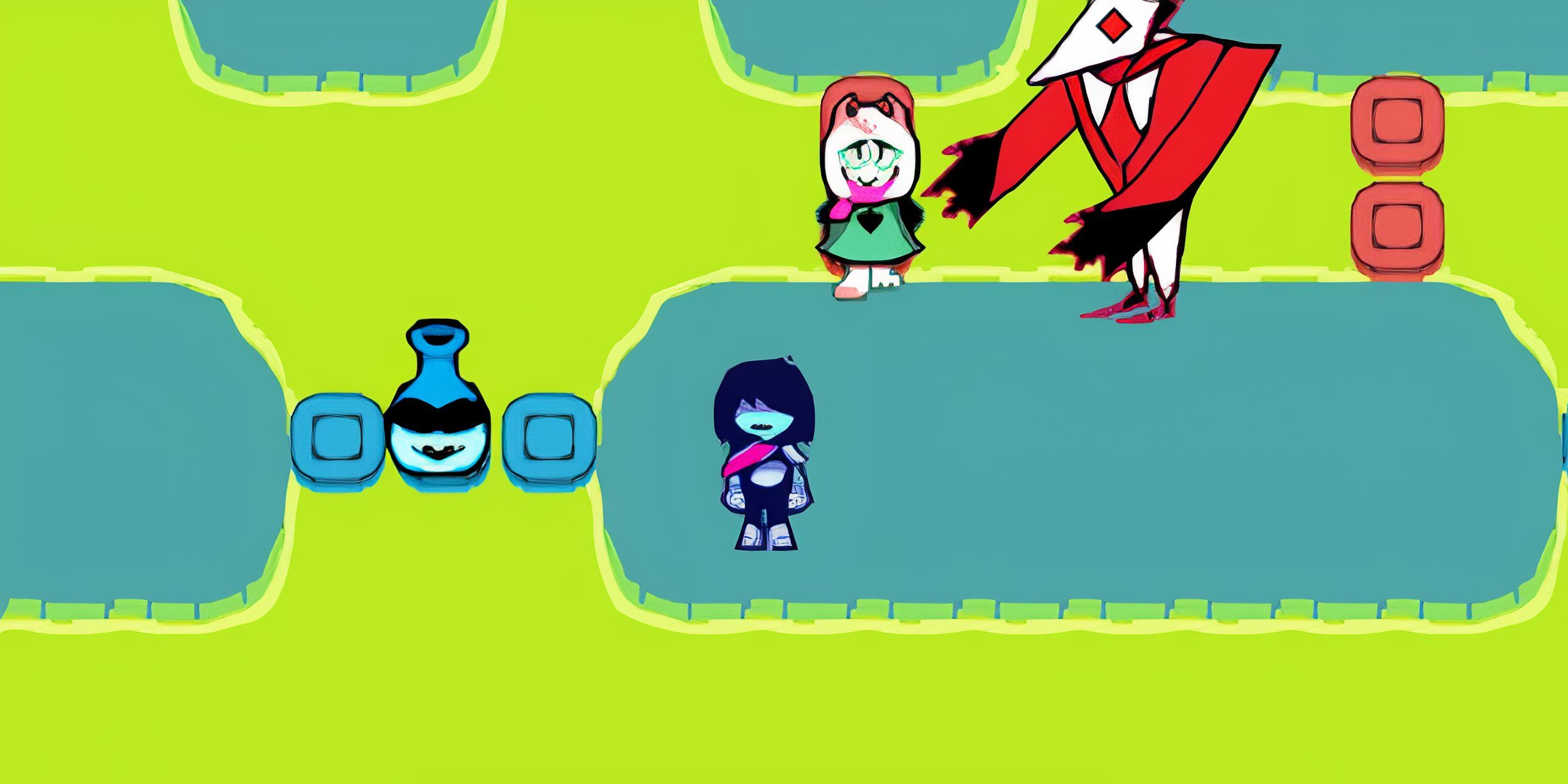 Deltarune: Acid Room Puzzle Guide