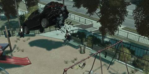 Swing Set Launch Glitch in Grand Theft Auto 4 (2)