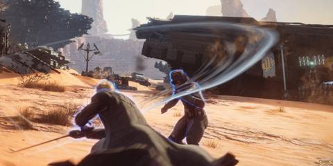 Swordmaster in Dune Awakening