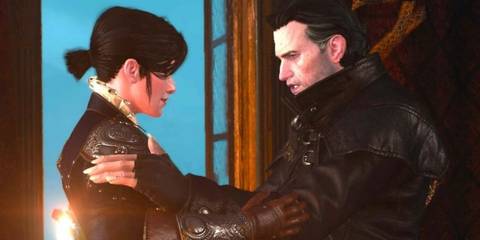 Syanna and Dettlaff in The Witcher 3