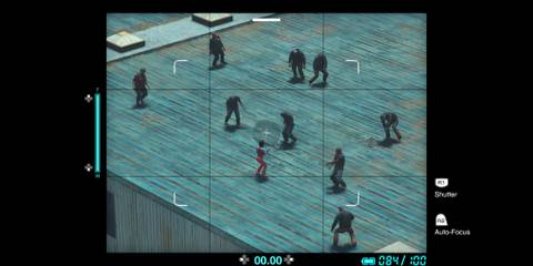 Taking photos in Dead Rising
