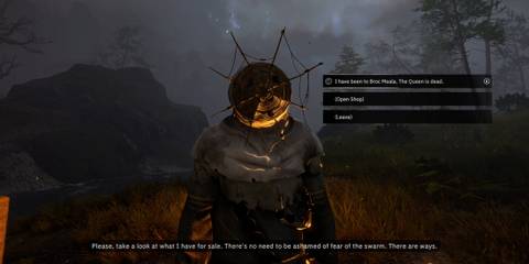 Talking to Broc After Killing Queen Bee Confrontation Looks Like Hope Quest Tainted Grail-1