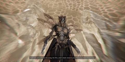 Talking to Queen Bee Request Confrontation Looks Like Hope Quest Tainted Grail-1