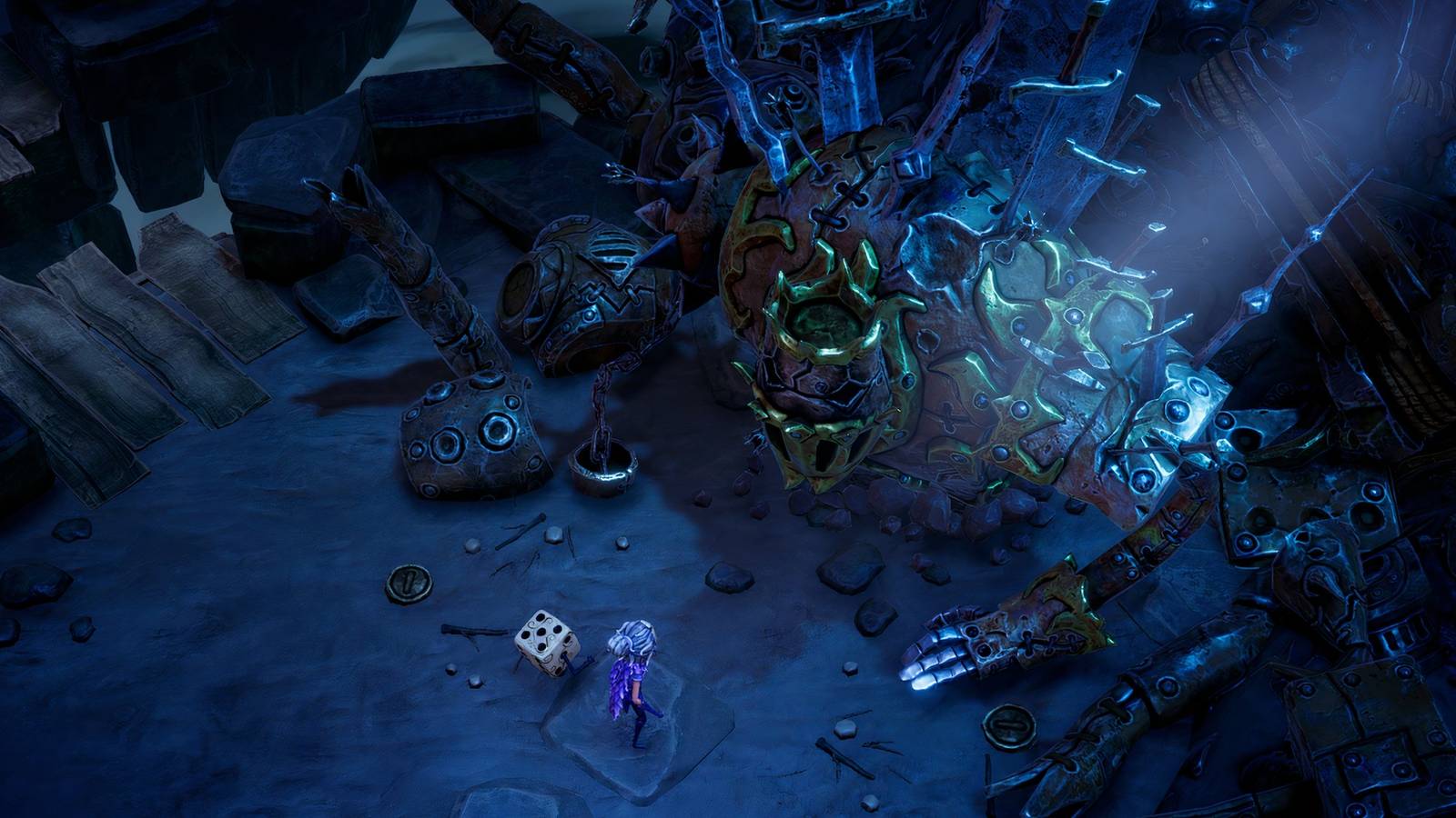 Talking to Rack in Lost in Random The Eternal Die