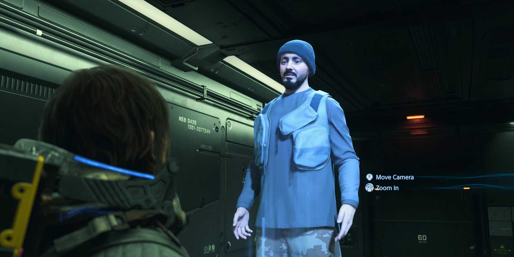 Talking to the Lone Commander in Death Stranding 2 On the Beach