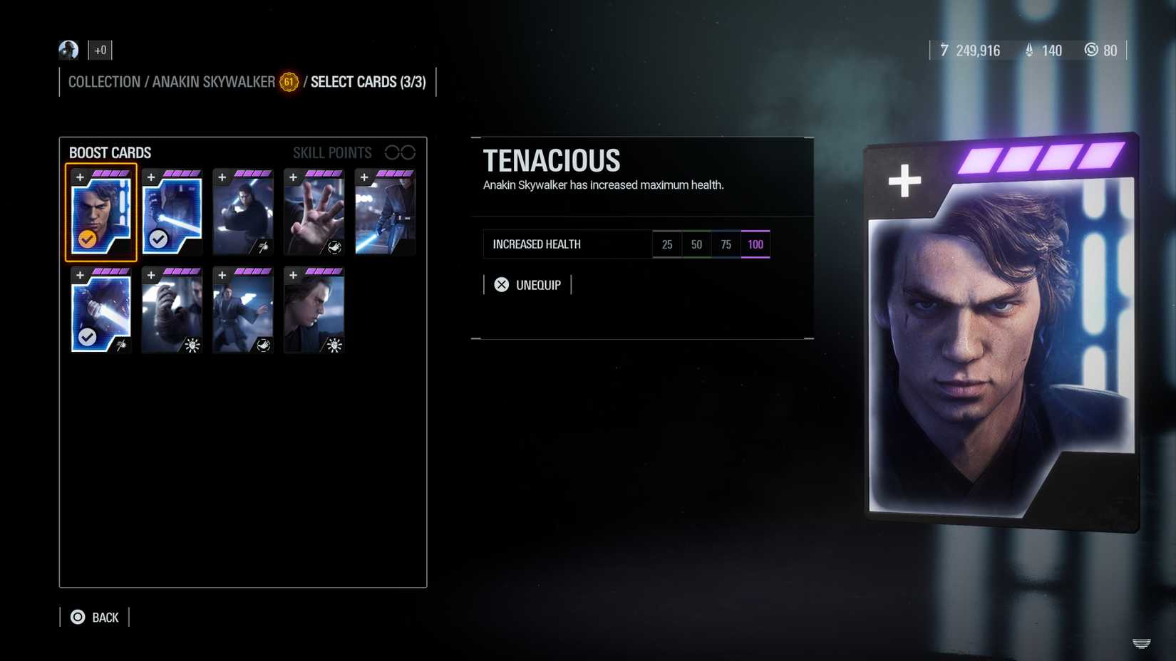tenacious star card