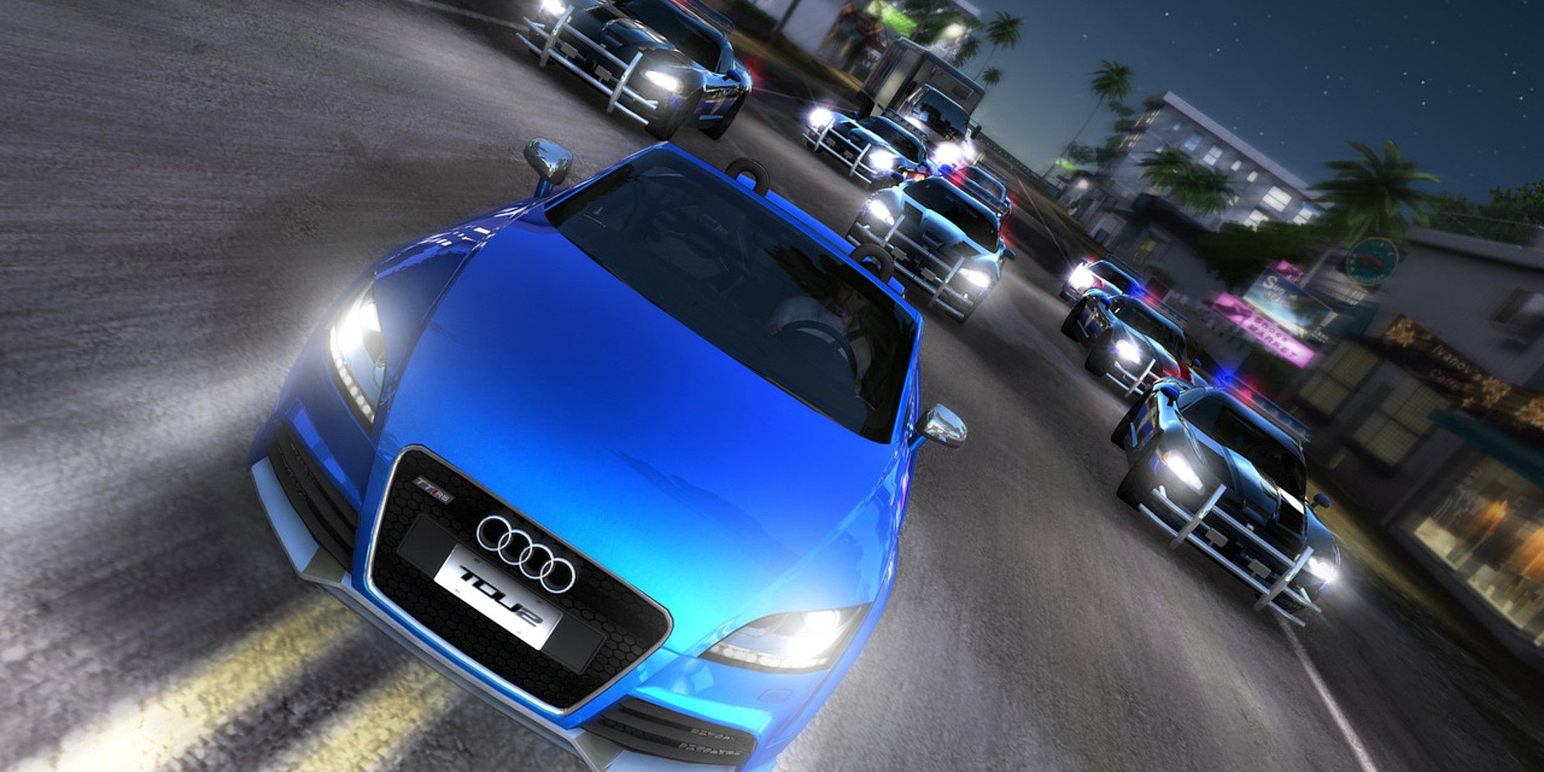 Test Drive Unlimited 2 Intense Police Chase Gameplay