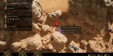 Testing Station No. 60 Spice Residue Location Dune Awakening