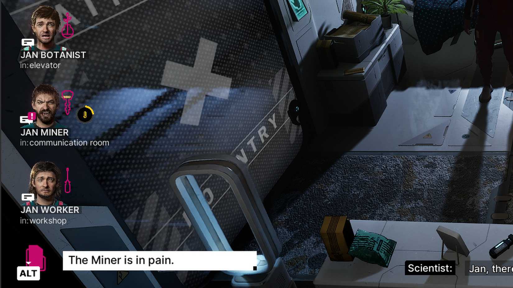 The Alters Miner Pain