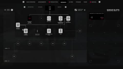 The Alters Research Upgrades