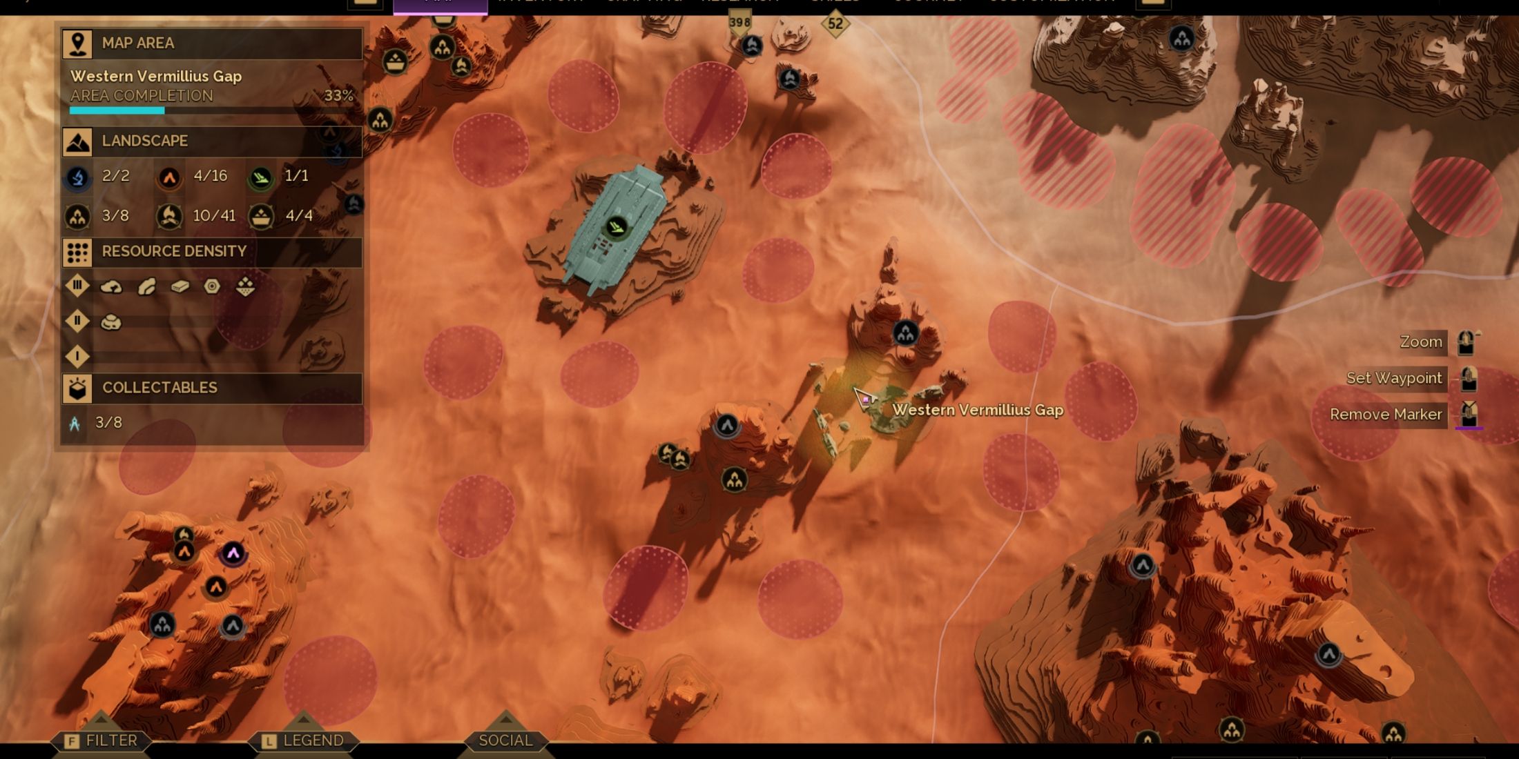 The anomaly radiation zone unique schematic breast during the dune awake (1)